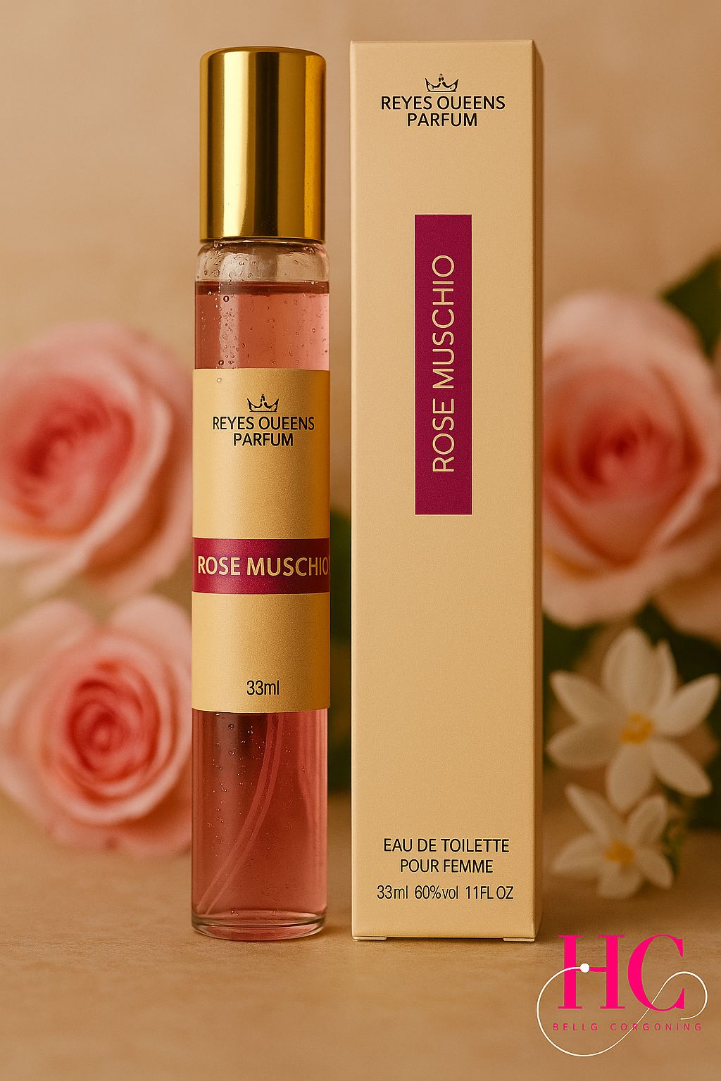 Inspiration Rose bouquet de Moschino