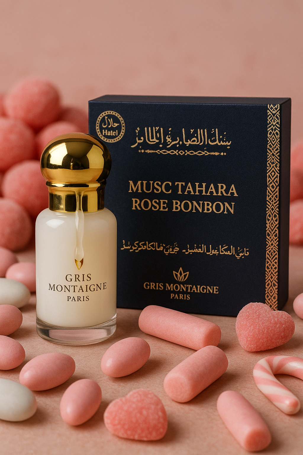 Musc intime Rose bonbon