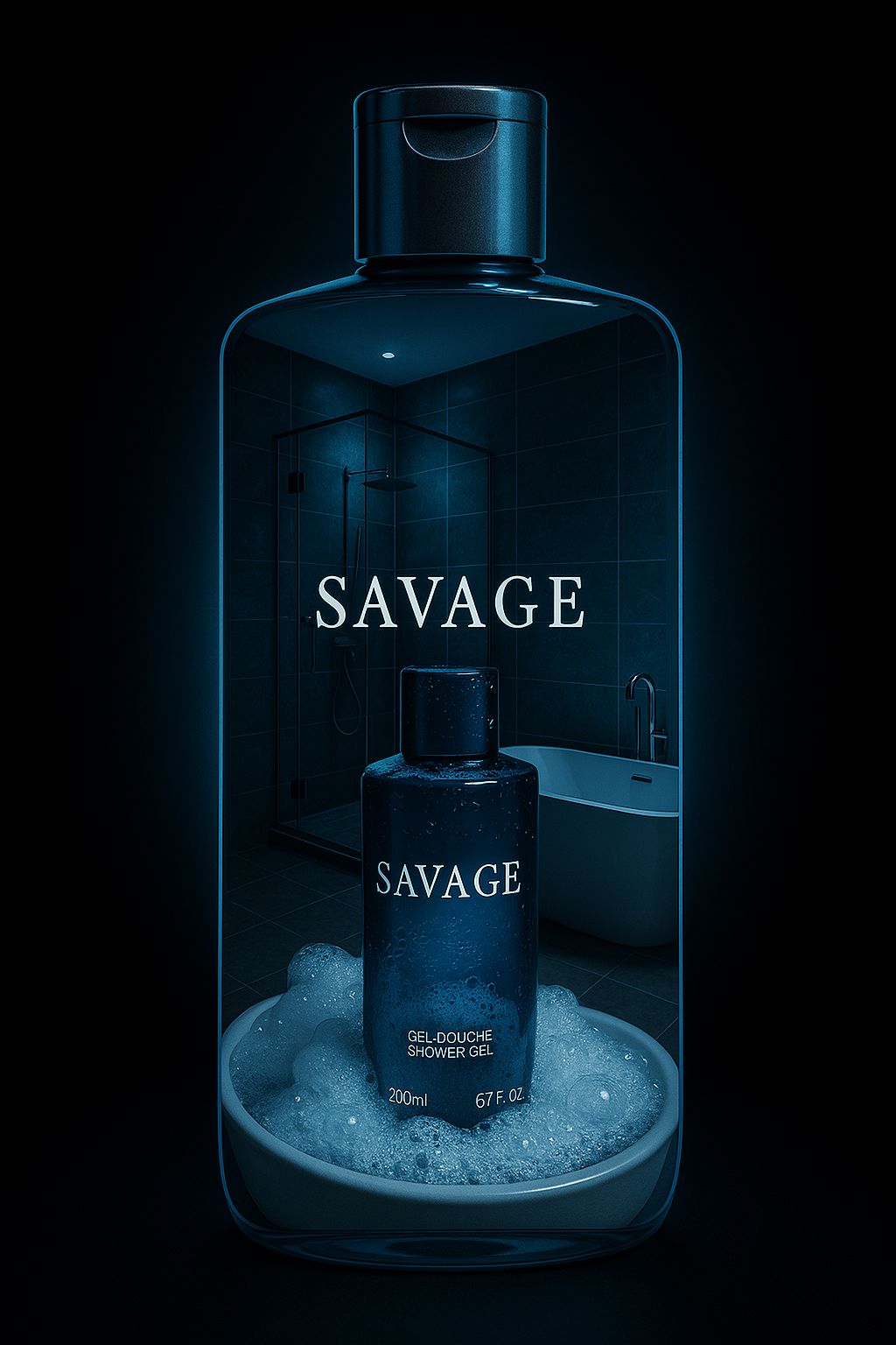 Gel douche inspiration Sauvage
