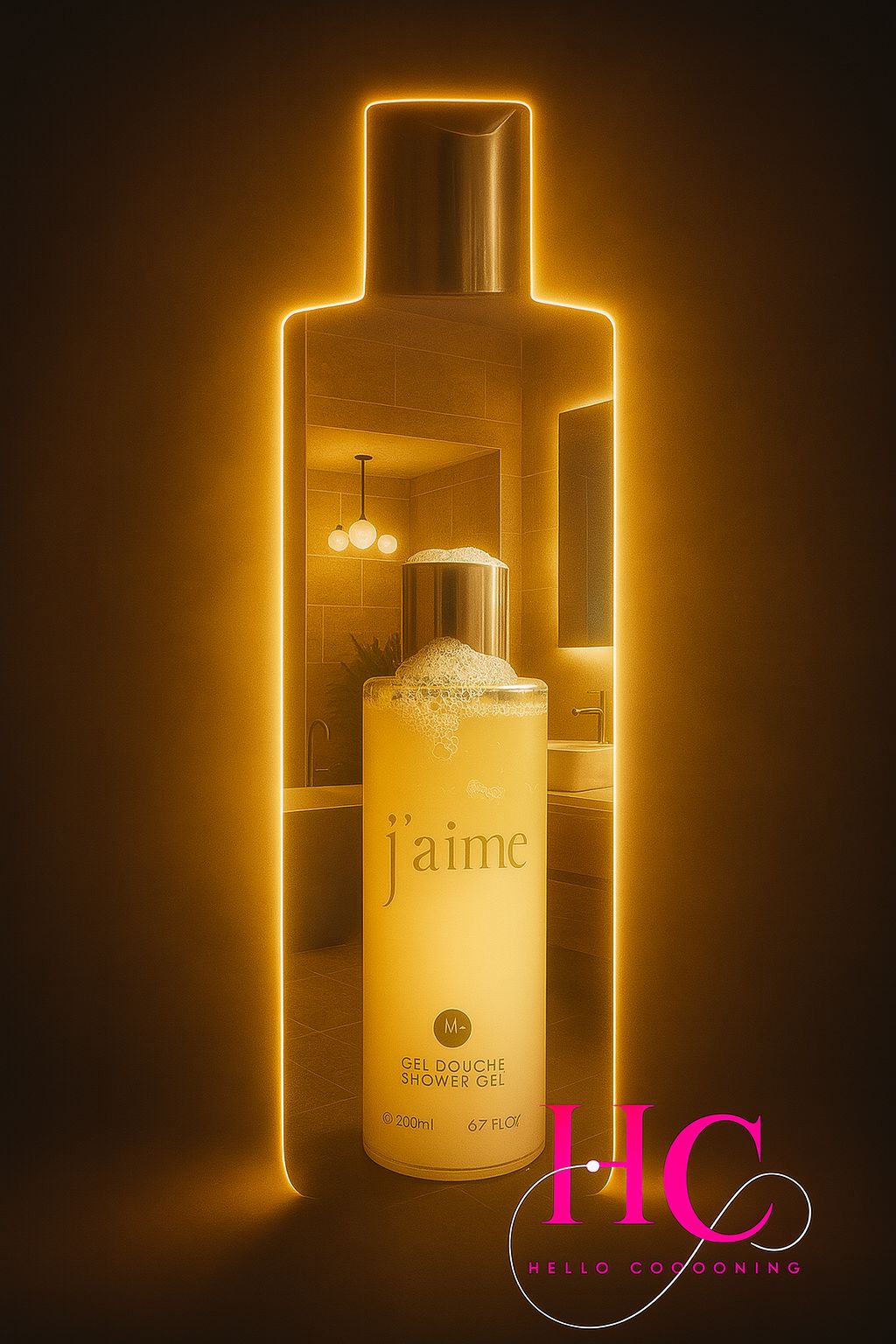 Gel douche inspiration J'adore